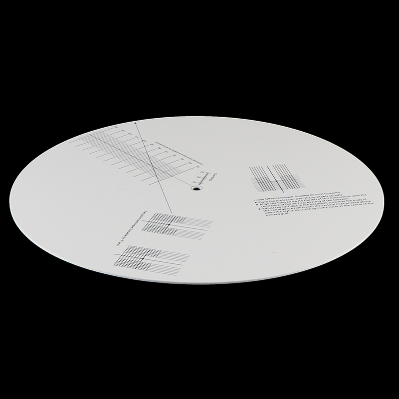 Test Instruments - Vinyl Record Pickup Kalibratieplaat Afstandsmeter Gradenboog