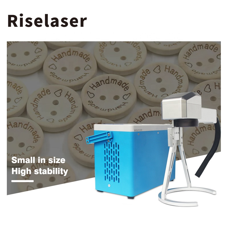 Fiber Laser Marking Machine 30W - Draagbare Mini Vezellasergraveermachine 20W 30W 50W