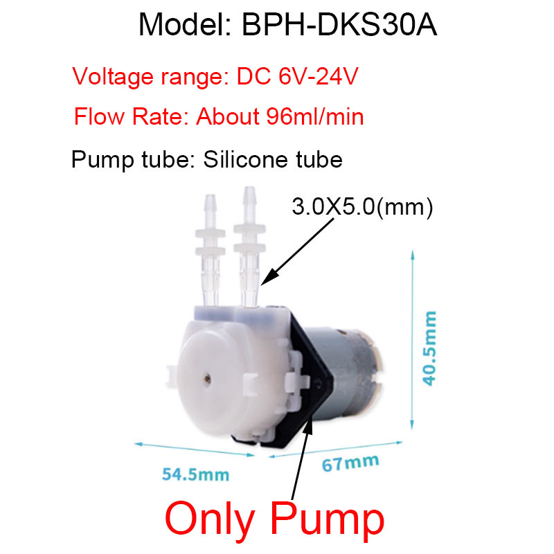 Kleine, instelbare peristaltis - Mini Peristaltic Pump 12V recensie en prijs